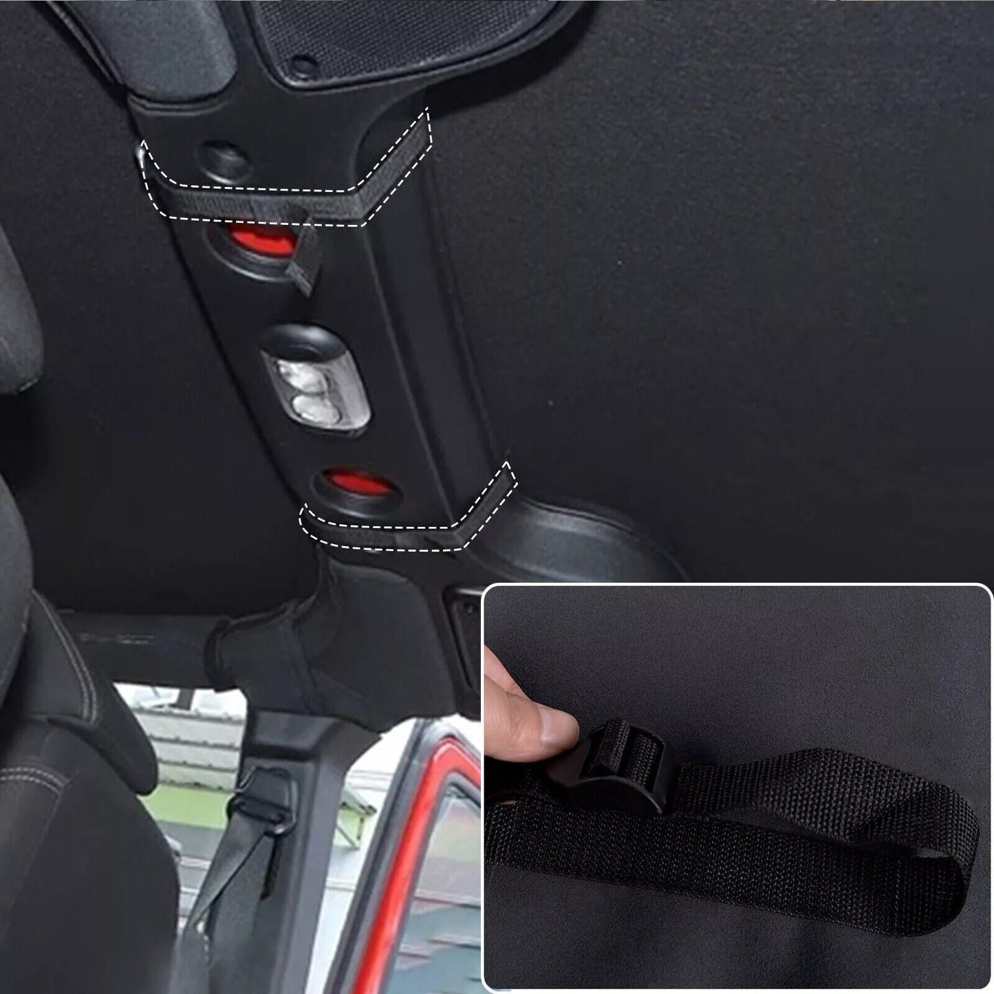 Front Mesh Sunshade Bikini Top Cover Blocking UV for Jeep for Wrangler TJ 1997-2006