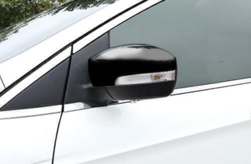 for Ford Escape 13-2019 Cover Trim Exterior Rear View Mirror ABS Gloss Black 2X