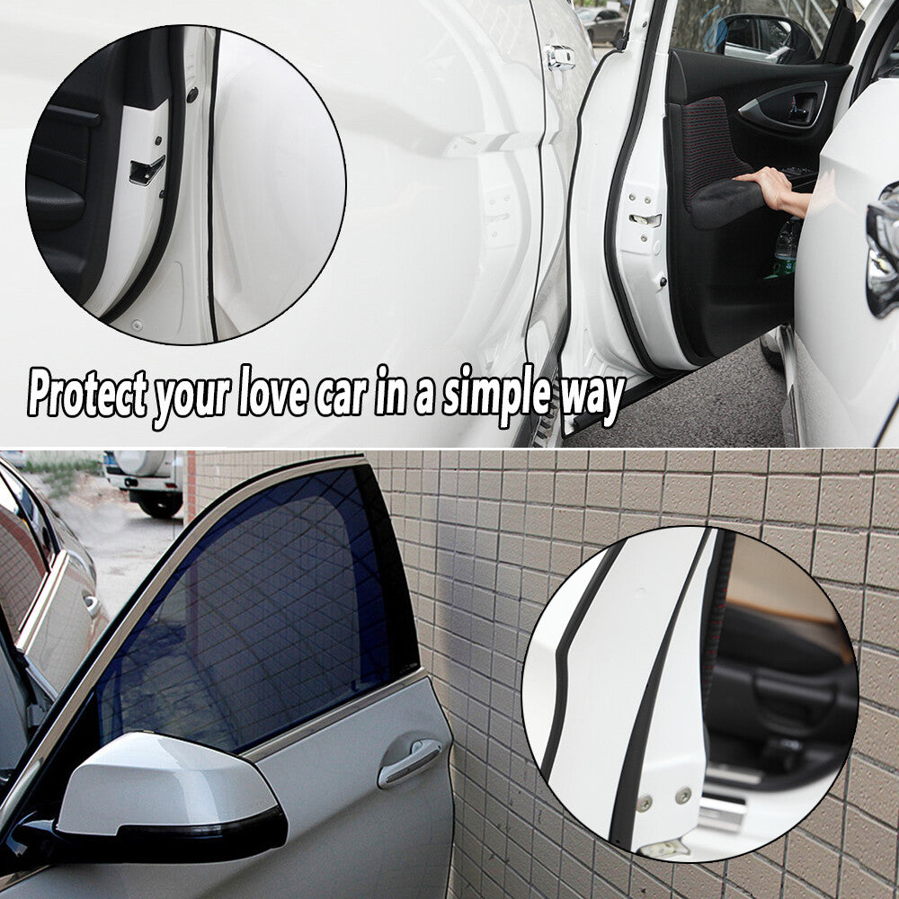 5m rubber car door edge protection motor vehicle door seal sealing strip saver new