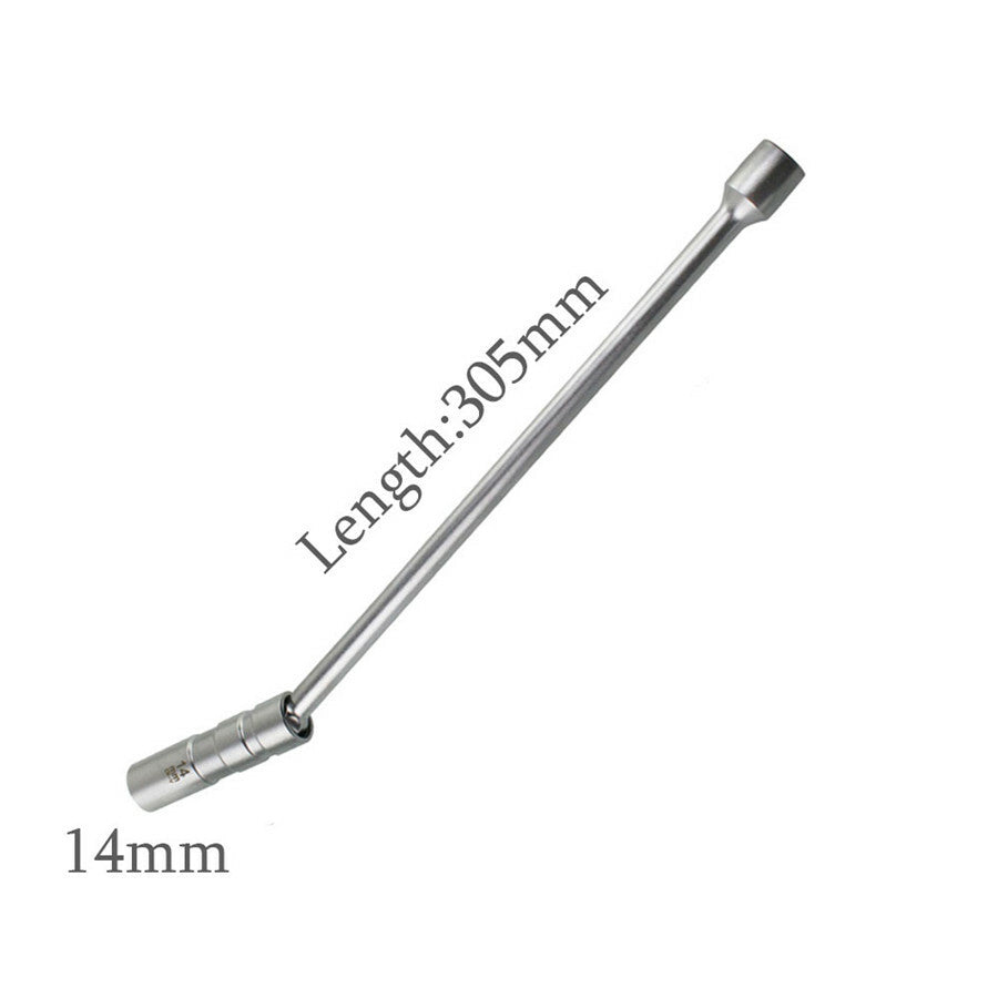 14mm 3/8 Drive Point Remover Wrench Spark Plug Socket Removal Tool For Auto