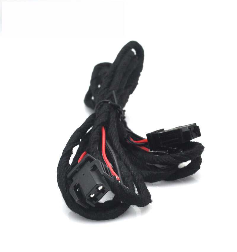 2x Retrofit Door waring light Cable harness for Audi A4 B8 A6 A3 8p 8v q7 A7 q7 v