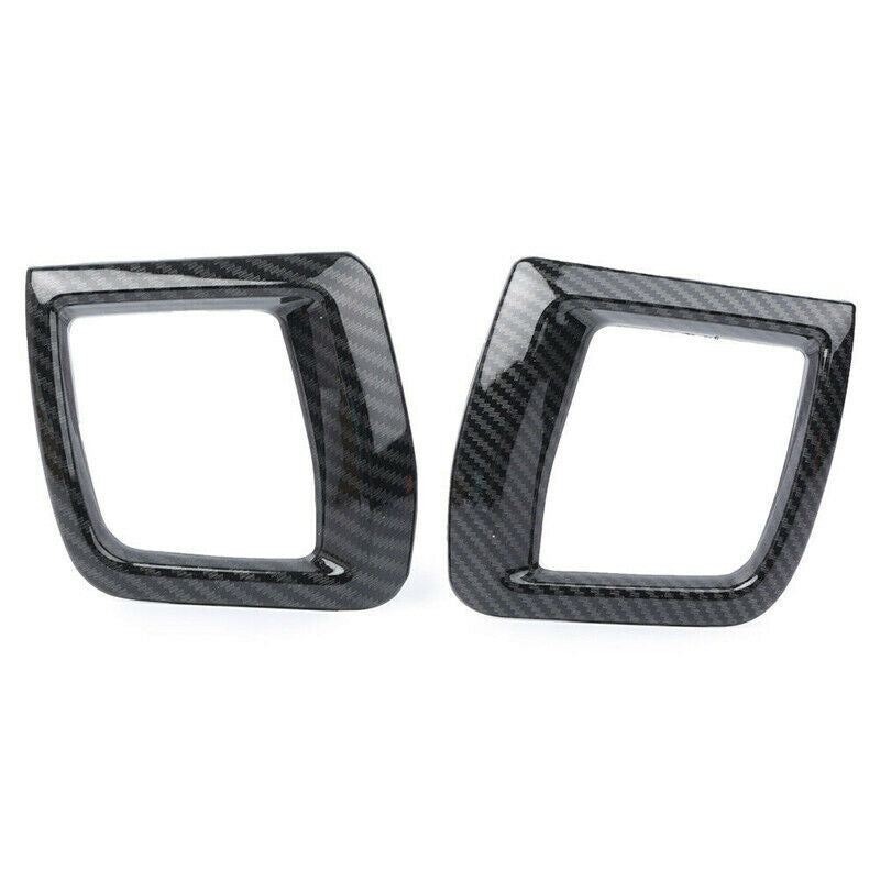 Carbon fiber 2X front vent cover trim for Volvo XC60 2018-2021