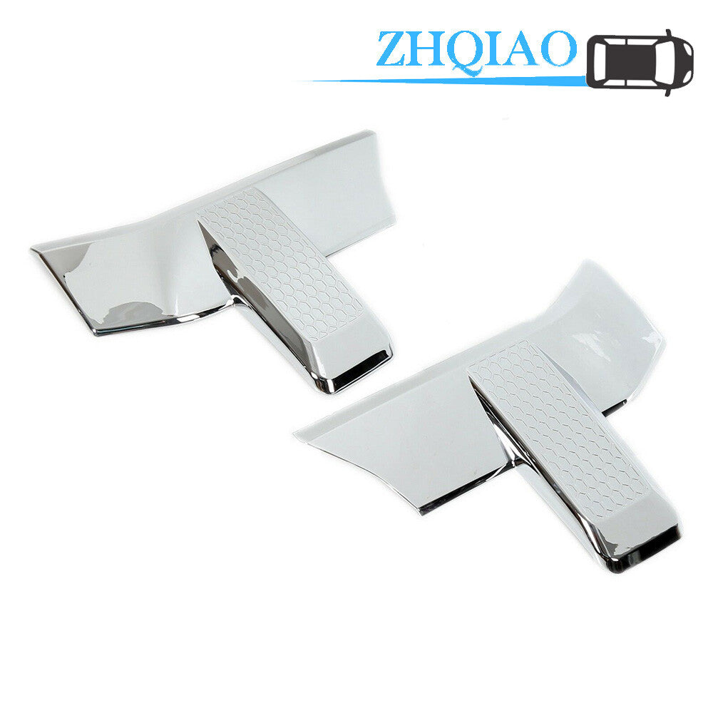 ABS Chrome Front Bumper Headlight Grille Cover trim for Ford F150 2015-2019