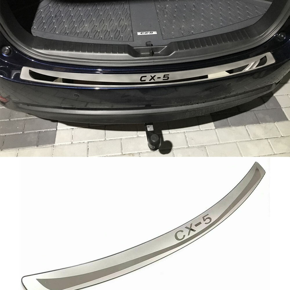 for Mazda CX-5 2023 Accessories Car Rear Bumper Protector Scuff Guard Sticker