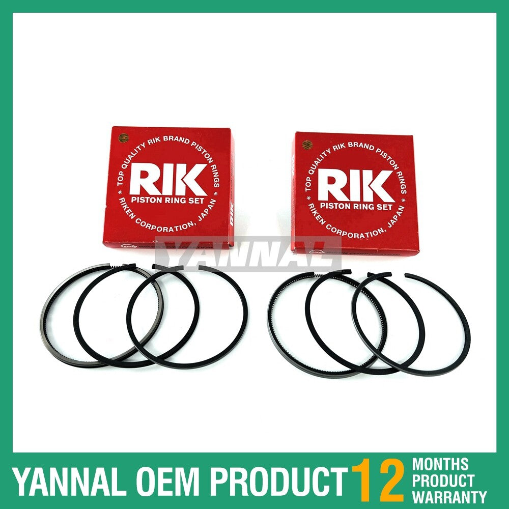 2TNV70 2D70E Piston Ring Kit for and Engines EE211 and EE213 - Combined Parts