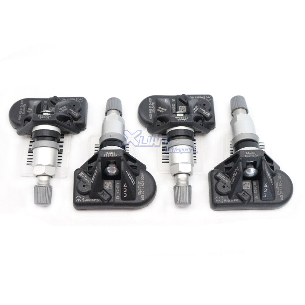 4-piece Tire Pressure Sensor (TPMS) A0009054104 suitable for W167 W177 A220 433MHz v