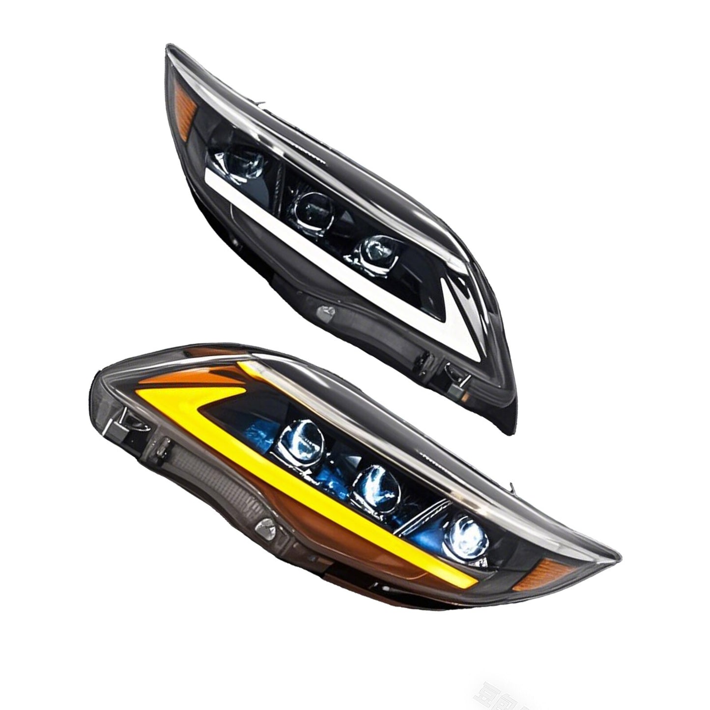 LED Headlights For 2011-2013 for Toyota for Corolla Front Lamp Assembly w/ LED LH+RH