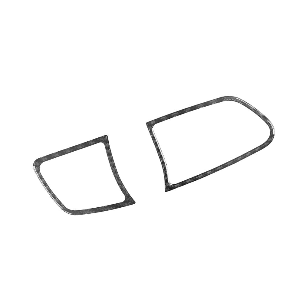 2Pcs Carbon Fiber Central Console Side Cover Trim for Mazda MX-5 Miata 2009-2015 v