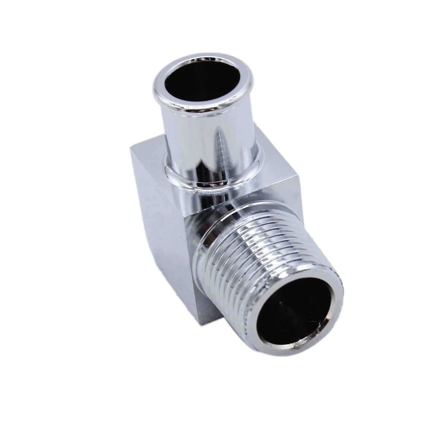 Intake Manifold 90¡ã Deg Fitting 1/2 NPT to 5/8 Hose Barb Heater Water Pump US