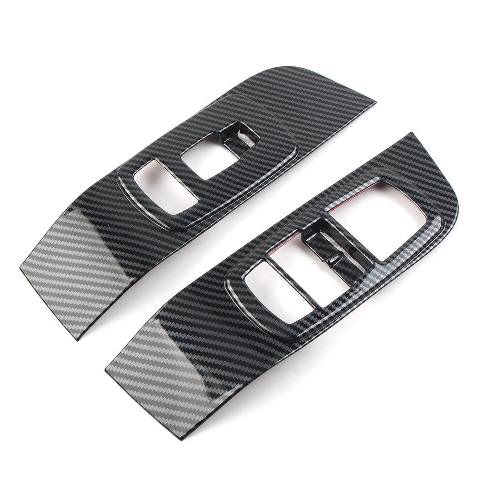 Door Window Lift Button Trim Panel Decor Fit for Dodge for Challenger 2015-2019 18 17