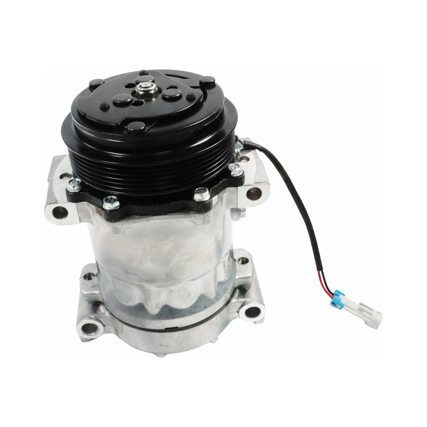 AC Compressor w/ Clutch for Chevy K1500 2500 3500 P30 1996-1999 for GMC C1500 2500