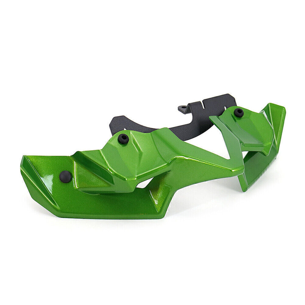Green Downforce Spoilers Wing for Kawasaki Z900 2020 2021-2022