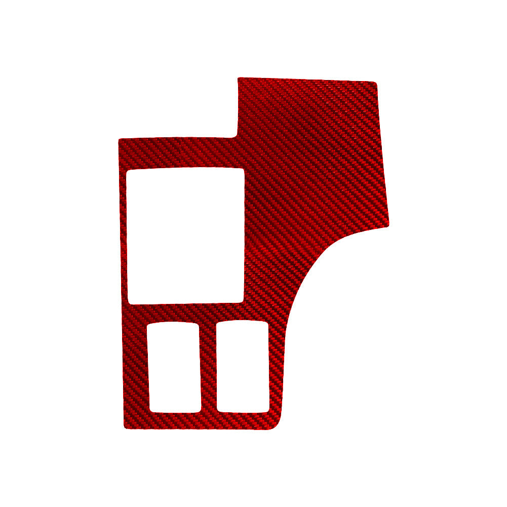 for Corvette C6 2005-2007 Carbon Fiber Inner Console Frame Cover Trim v