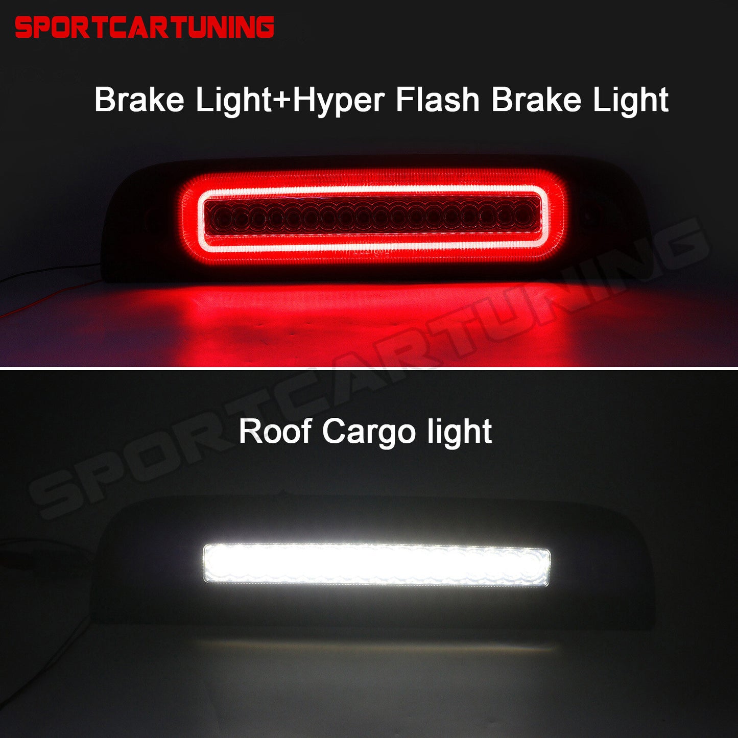 LED third tail brake light for 14-18 for Silverado for GMC for Sierra 1500 2500 HD- v
