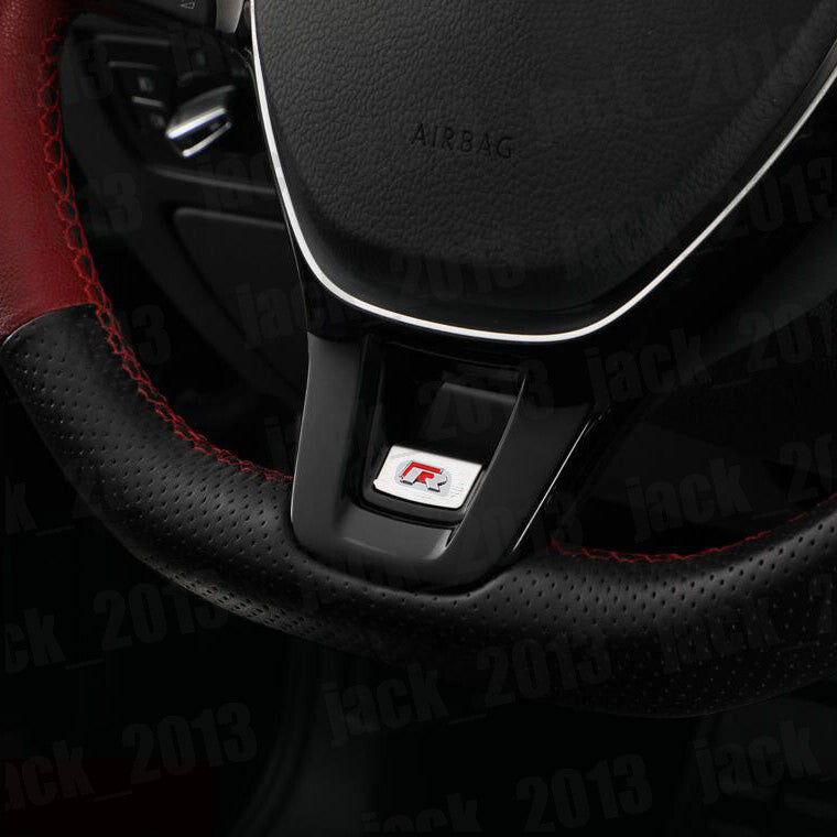 Black Steering Wheel Sequin Cover Trim Fit for Volkswagen for VW CC 2019-2020