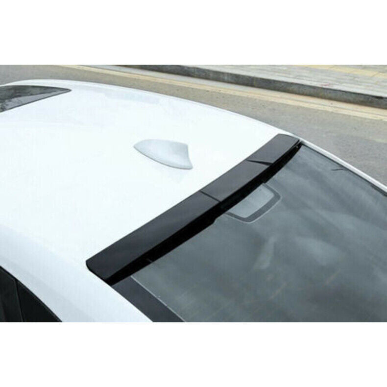 for Hyundai for Elantra 2017-2020 Black ABS Roof Spoiler Trunk Tail Lip Wing Trim 1x