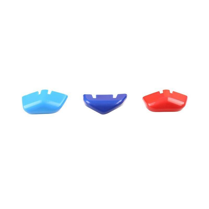 3-Piece ABS Front Grille Grille Trim Sequin Cap Trim for Mazda CX-30 2022-2024
