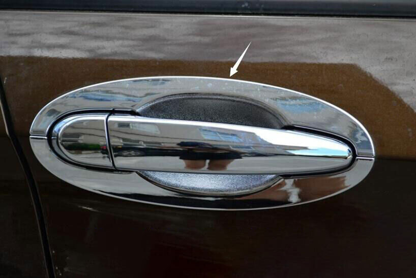 for BMW X1 E84 2013-15 ABS Chrome Exterior Outside Door Bowl Molding Cover Trim