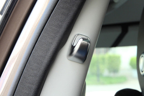 Black Inner Door Handle Cover Trim Decor for Land Cruiser LC200 2008-2021 v