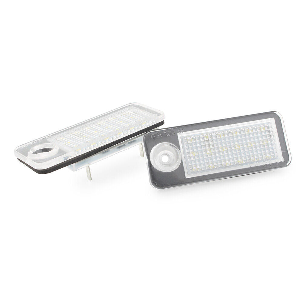 2x LED Number License Plate Light Lamp White For 98-05 4B Avant/Wagon for Audi A6 C5