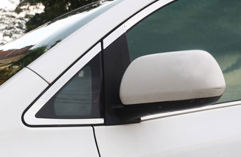 for Toyota for Sienna 2012-2020 Silver Steel Lower Window Molding Trim Decor Strips