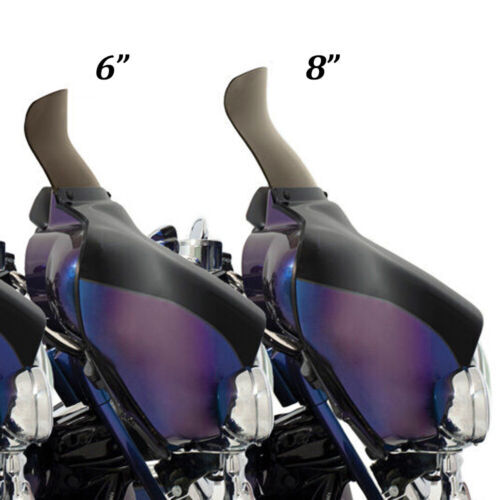 6-inch windshield suitable for Harley Touring Street Glide 1996-2013 light smoke. n