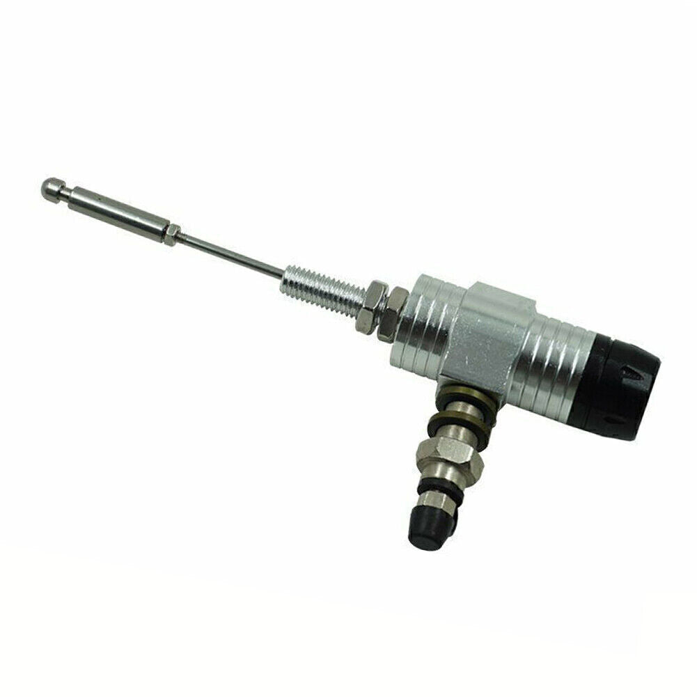 M10x1.25MM Motorcycle Hydraulic Clutch Master Cylinder Rod Brake Pump Silver Q