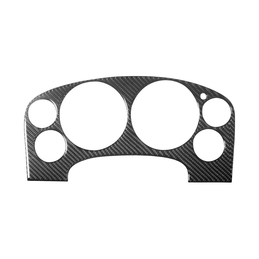 7x Red Carbon Fiber Steering Wheel Accent Cover Type C For Sonic 12-16 v