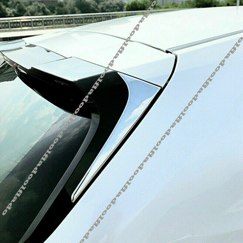 for Lexus UX 200 250h 2019-22 Triple Chrome Rear Window Wing Side Triangle Cover