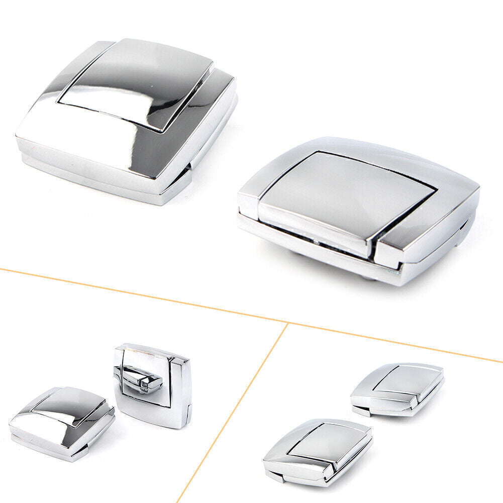 Tour Pack Pak Trunk Latches Chrome for Harley Electra Glide Ultra 1980-2013 1980 Q
