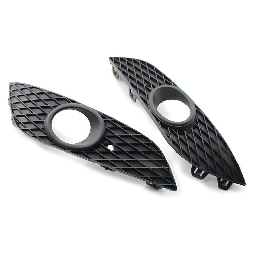L+R Front Bumoer Lower Grille Fog Light Hole Fit for VAUXHALL ASTRA H 2007-2012 2008