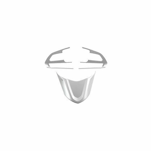 3X Steering Wheel Sheet Frame Cover Trim ABS Matte Silver for Cadillac CT4 20-24