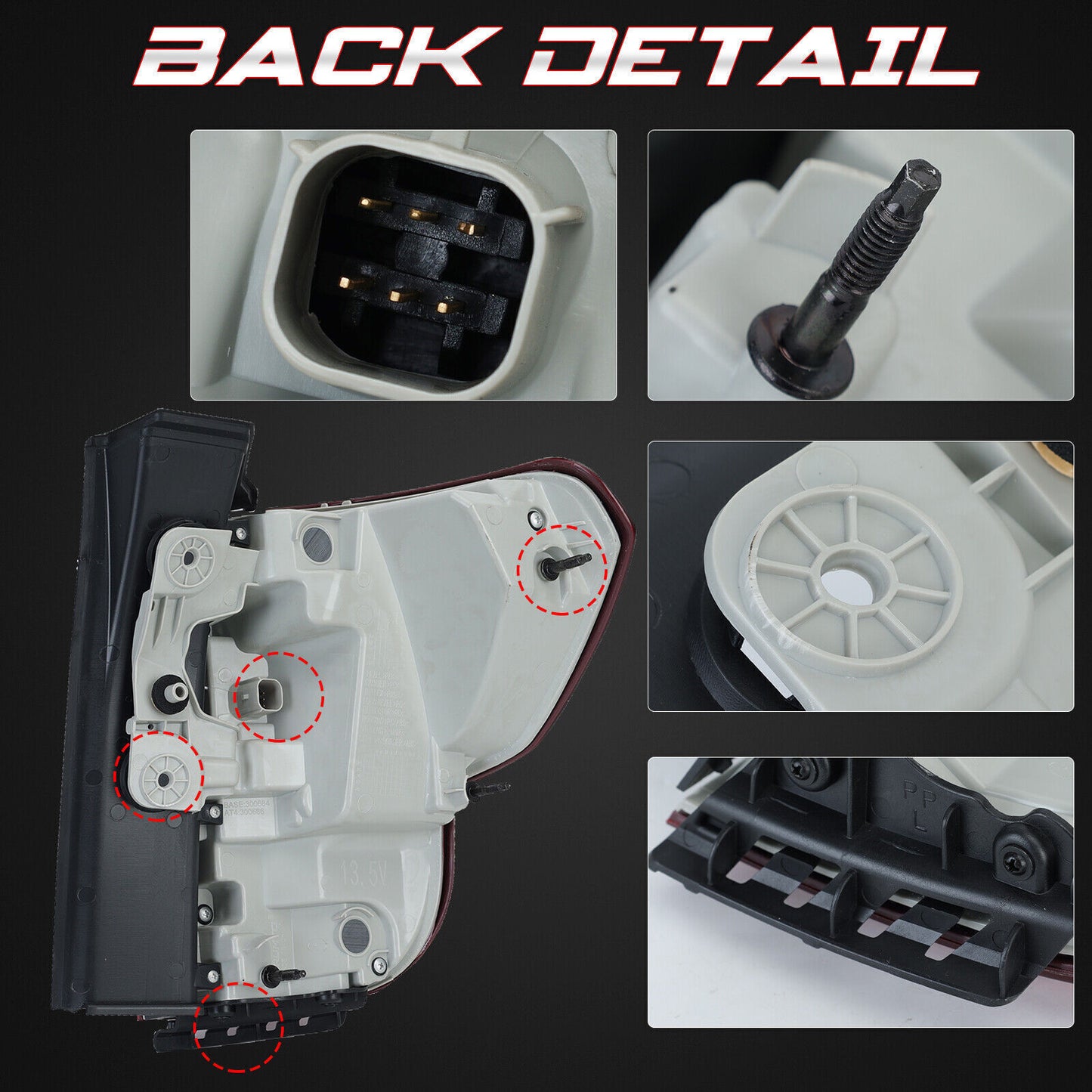 Right rear taillight applicable to for GMC Acadia Denali/SL/SLE/SLT 2020-2023