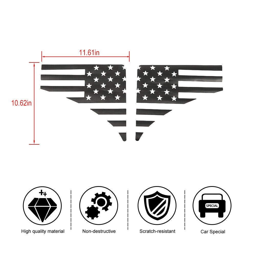 Side Fender Leaf Air Vent Trim Sticker for ford Bronco 2021-2024 Accessories