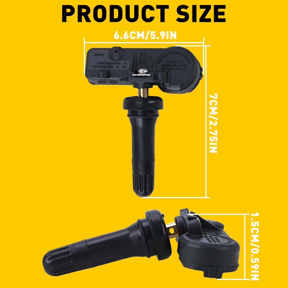 TPMS 4th generation hardware version of the United States DE8T-1A180-AA- v