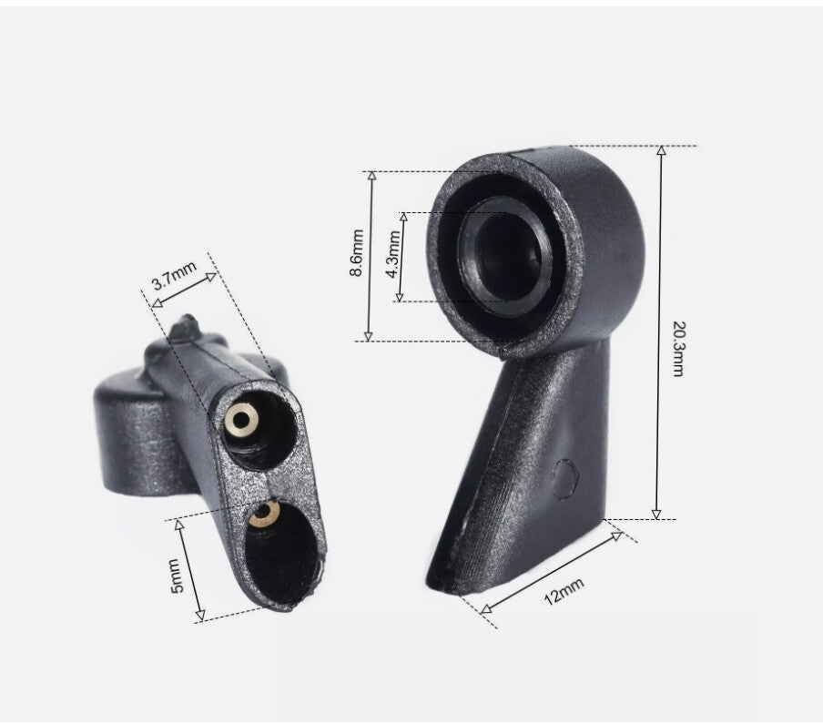 2x Rear Wiper Washer Nozzle Spray Jet for Audi A1 A3 A4 A6 Q5 Q7 S3 8E9955985