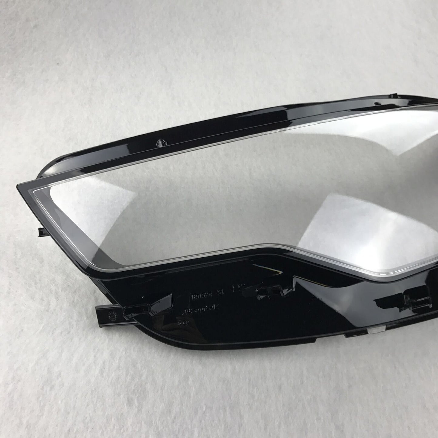 for Audi C7 A6L A61 2013-15 Pair Car Headlight Clear Lens Cover Lampshade Lense Q