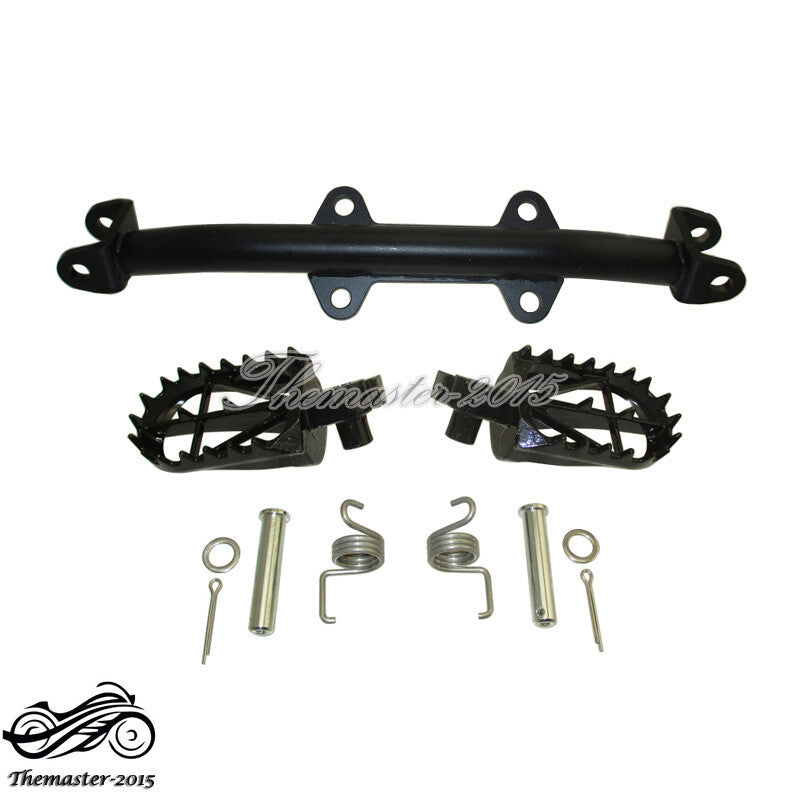 Heavy Duty Foot Peg Bar Kit for Honda CRF110F CRF110 2013-2023 Q