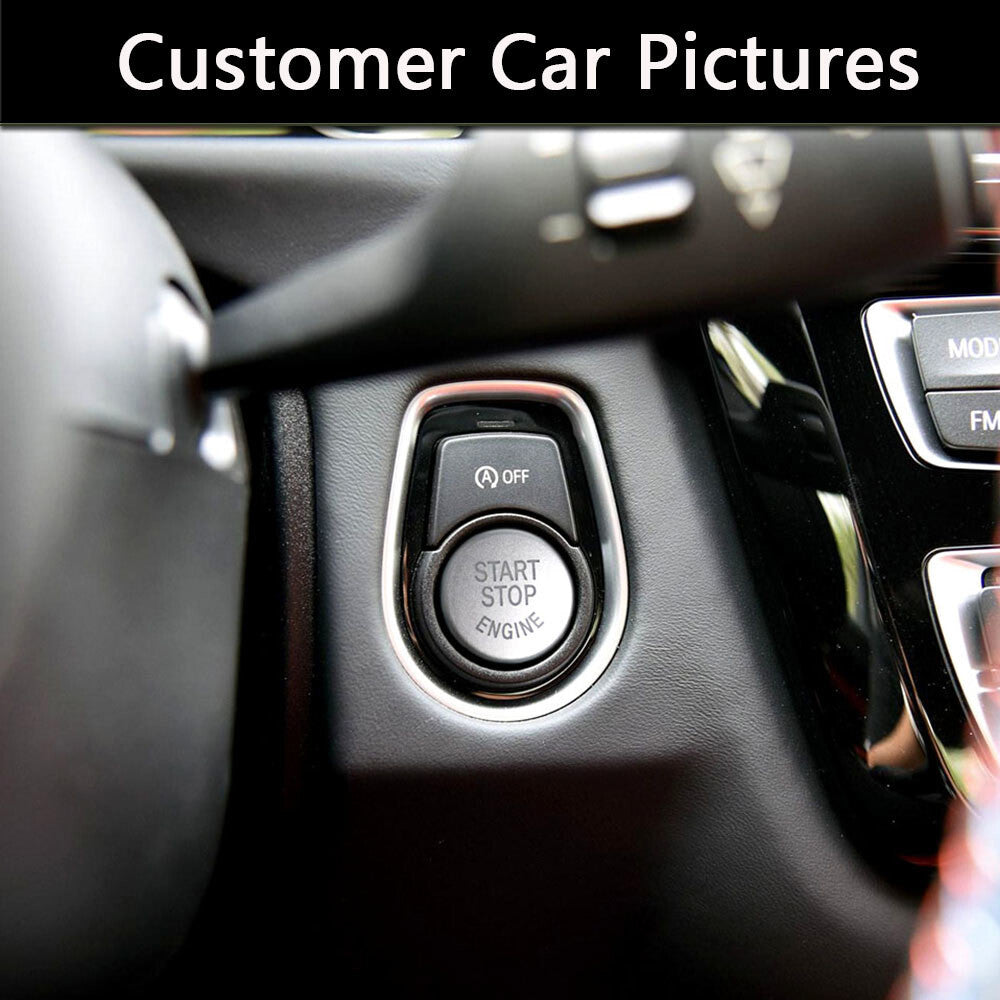 Car Engine Start Stop Push Button Cover for BMW G F Chassis 1 2 3 4 5 6 7 Series