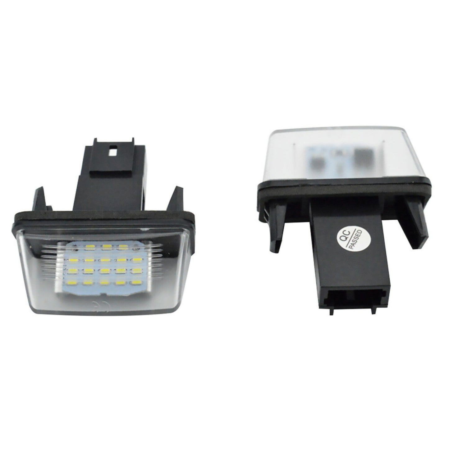 1 Pair Error LED License Plate Lights for Peugeot 206 207 307 308/ for Citroen
