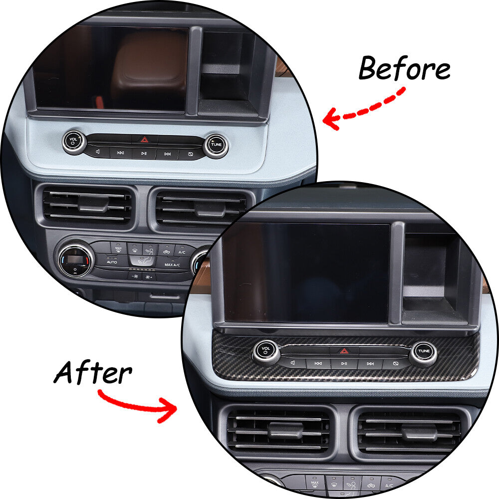 Black electronic handbrake button cover decoration for Tundr Sequoi @ 2022-23- v