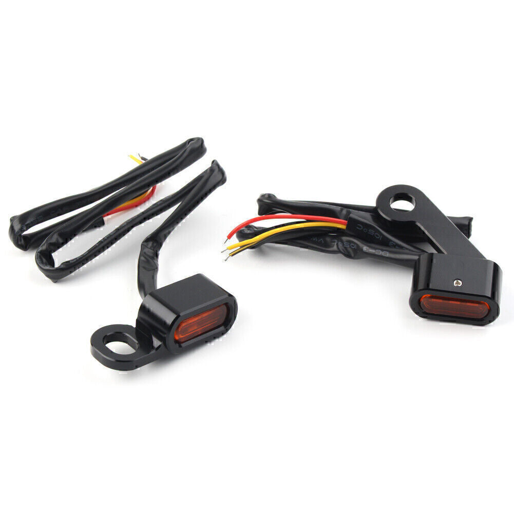 Handlebar Blinker Indicator Lamp for Mini LED Turn Signal Light for Harley Sportster