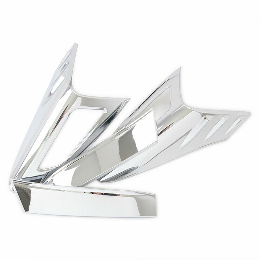 Chrome 4PCS Car Rear Tail Light Lamp Eyebrow Cover Trim For C-HR CHR 2016-2022