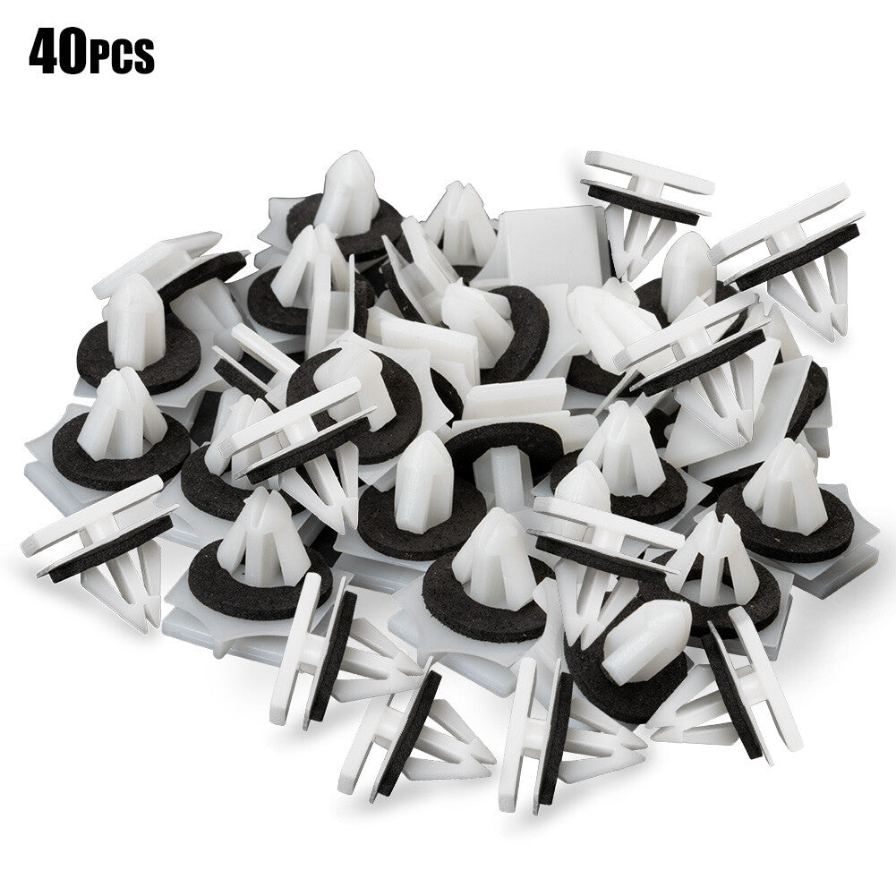 40X Rocker Panel Deck Cover Mold Clip Holder for ford Fusion MKZ 2013+