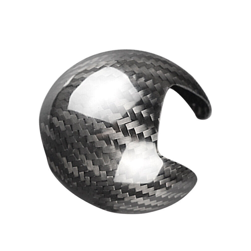 Carbon Fiber Gear Shift Knob Head Cover Trim for Audi A3 S3 2014-2018 2015 16 17 Q