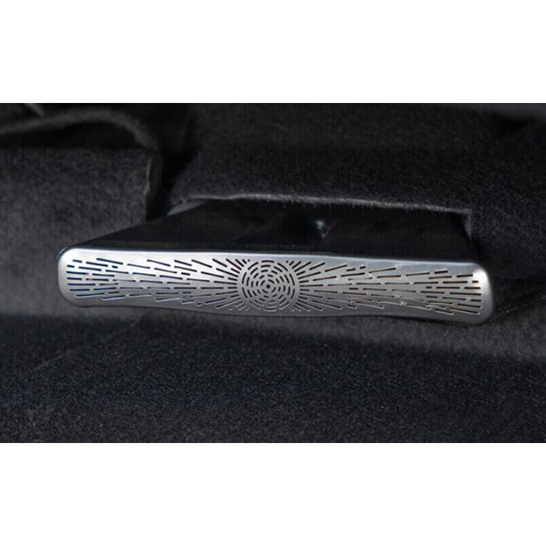 for Honda CR-V 2023-2024 Silver Steel interior for Seat Lower Dust Cover trim Decor