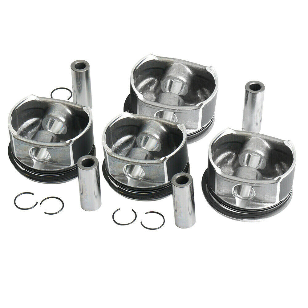 4Pcs Pistons Rings Kit ¦µ82mm for Mercedes-Benz M271 W203 W204 A209 C200K