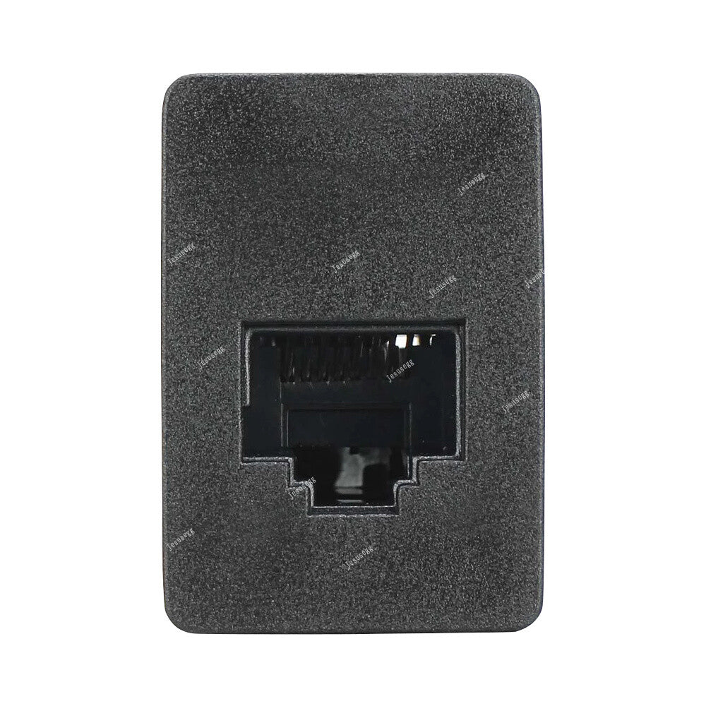RJ45 UHF Radio Switch Panel Dash Socket for Toyota Prado Hilux Landcruiser Black
