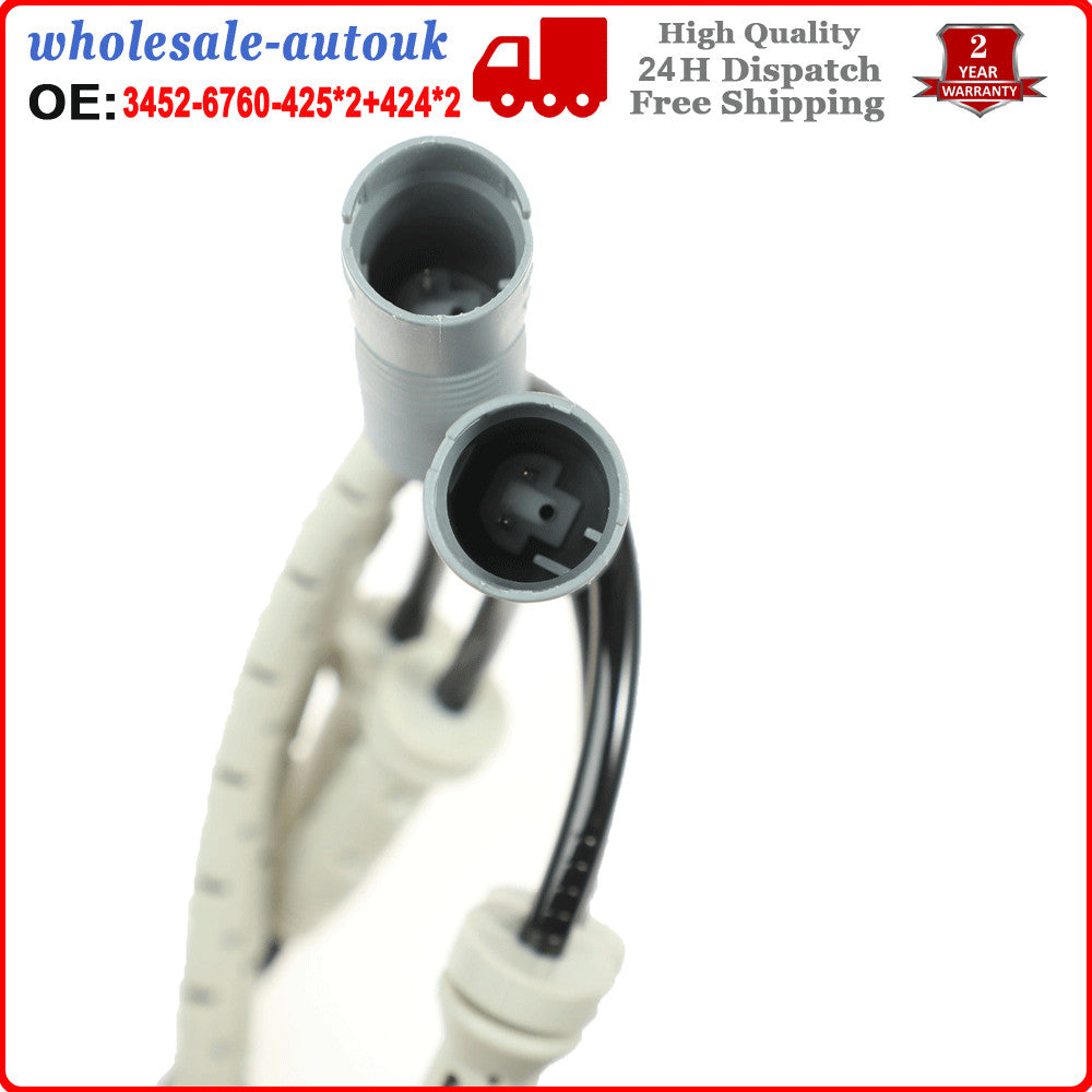 4PCS Front Rear ABS Wheel Speed Sensor for BMW e90 128i/325i/335i 323i 325d 325i Q