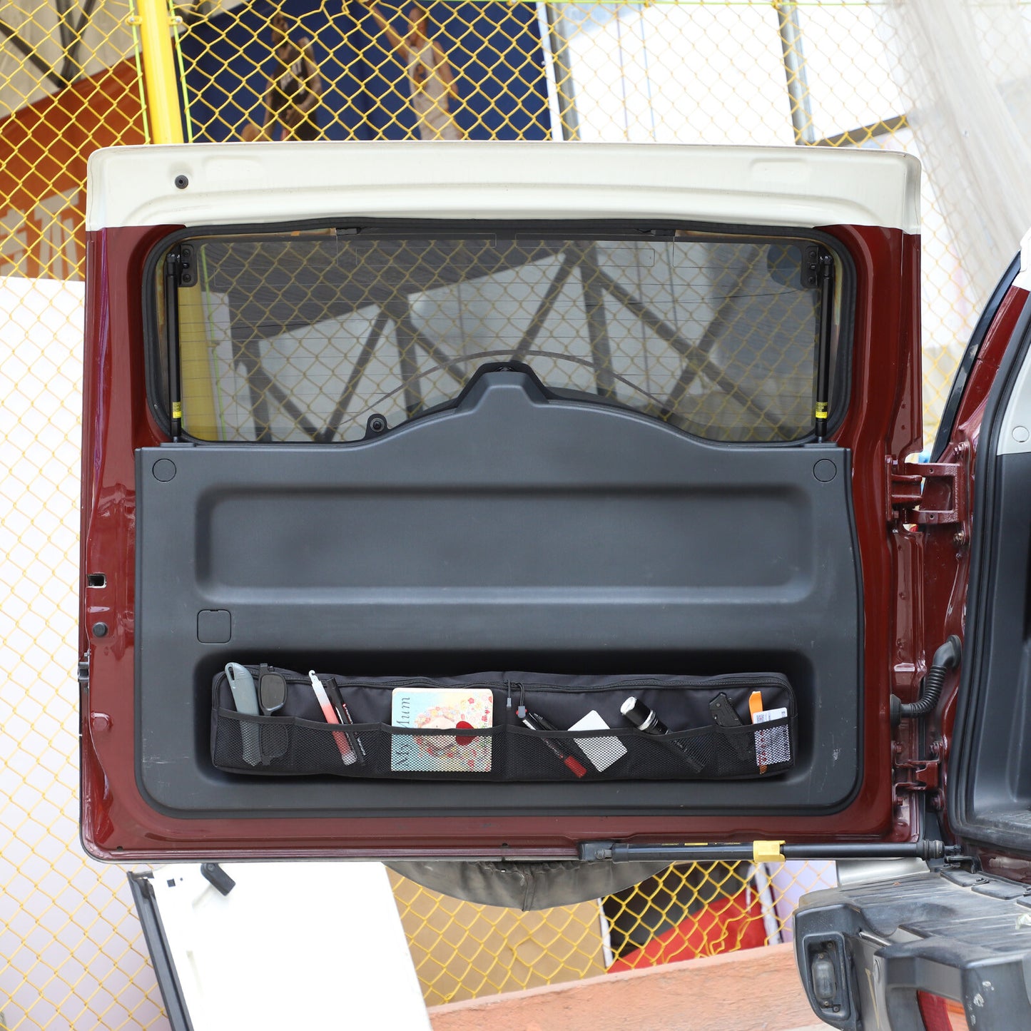 Front Side Door Grab Handle Storage Box Organizer for Tacoma 2024 - 2025 2- v